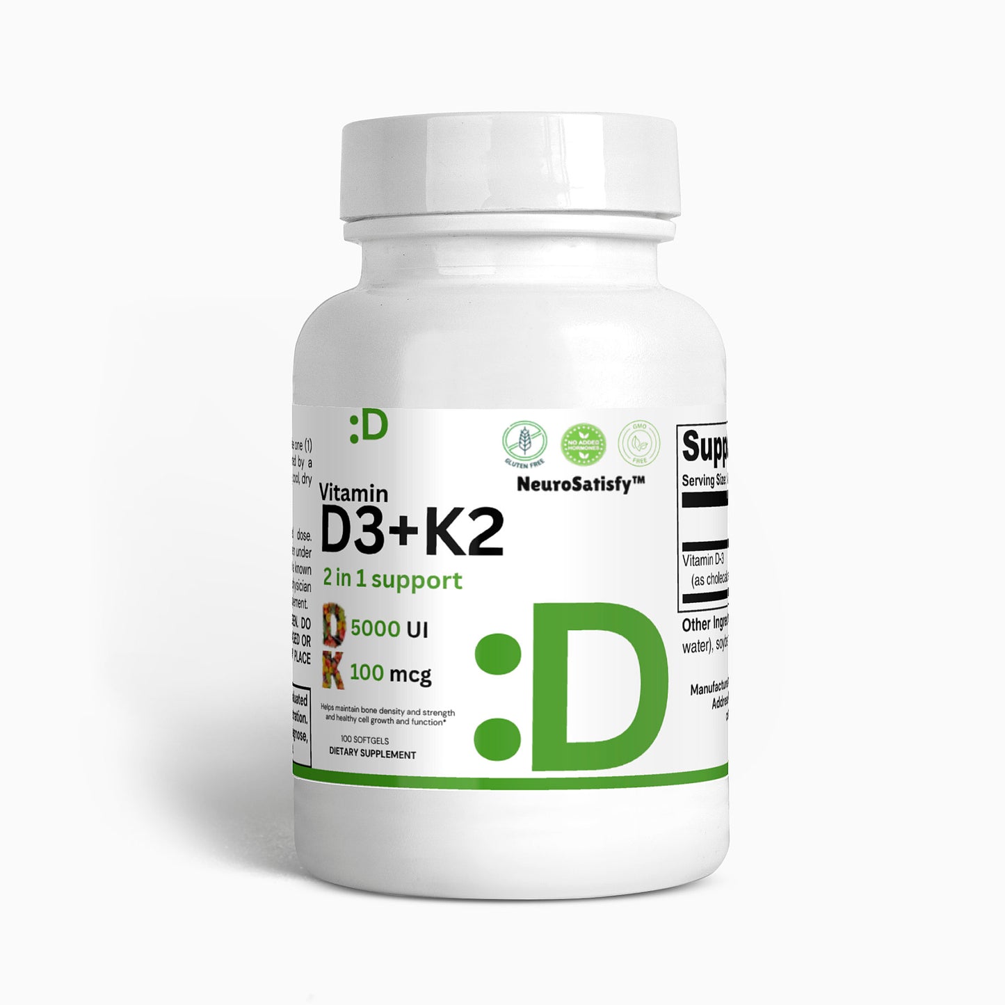 NEUROSATISFY™ - Vitamina D3 K2