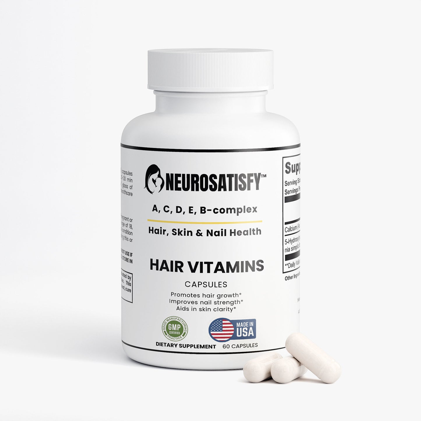 NeuroSatisfy™ Hair Loss Vitamins
