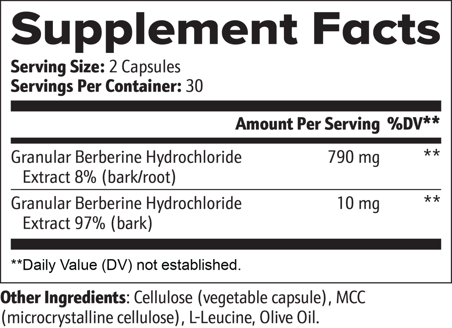 NeuroSatisfy™ - BERBERINE COMPLEX