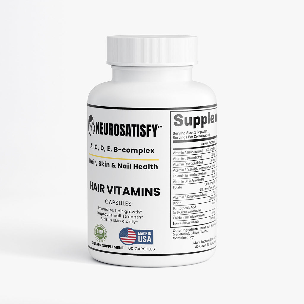 NeuroSatisfy™ Vitaminas para la caída del cabello