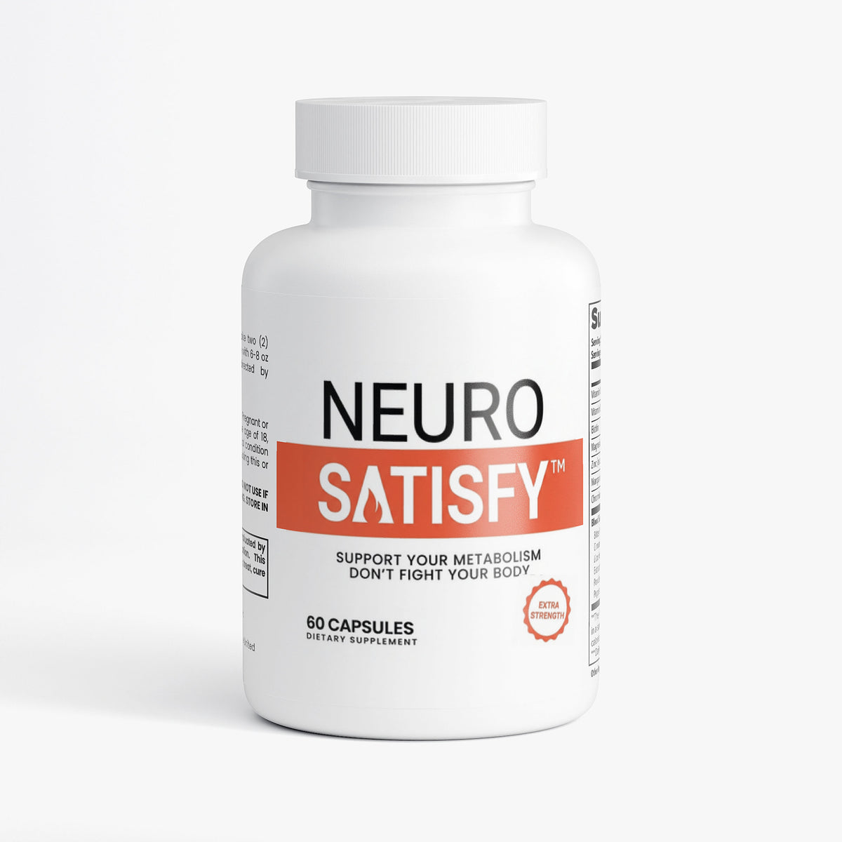 NeuroSatisfy™ Women’s Wellness Formula, Metabolism & Vitamin C Support, 60 Capsules