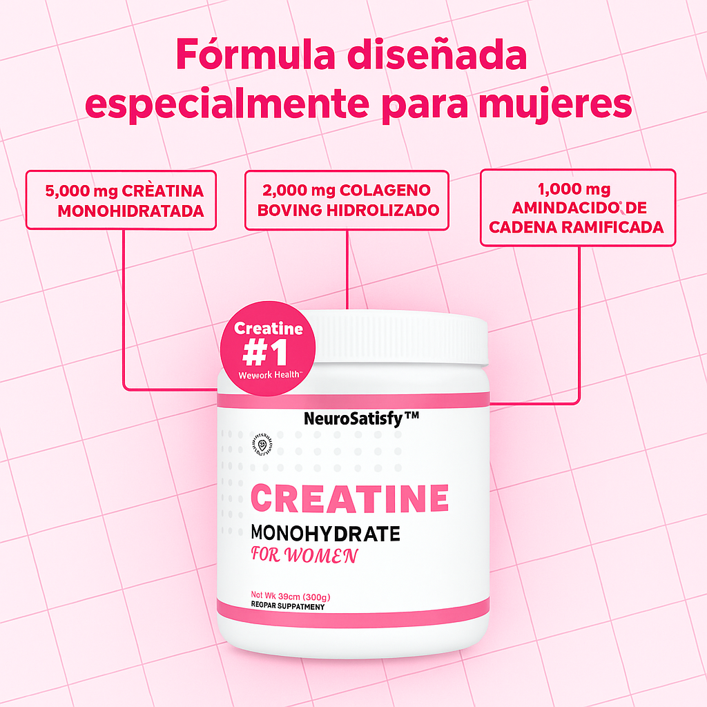 NEUROSATISFY™ - Creatina Monohidratada