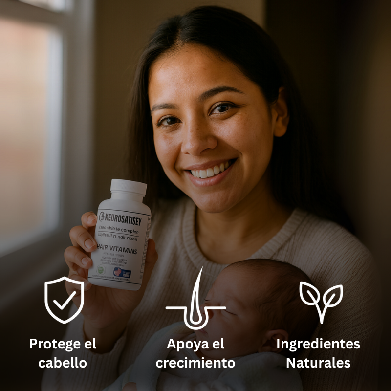 NeuroSatisfy™ Vitaminas para la caída del cabello